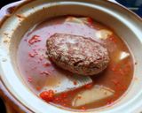 チゲ韓バーグ作り方2写真