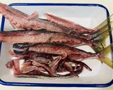 大葉と生姜で食べる、炙りしめアジ作り方3写真