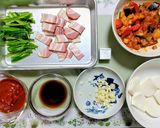 簡単昼食!ラタトゥイユピーマンナポリタン作り方1写真