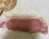 餃子の皮 ブリトー風 ポークチーズ作り方1写真