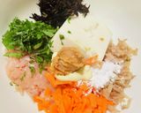 ひじきとお豆腐の♡ヘルシーつくねバーグ作り方1写真