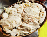 ゆで鶏胸肉ときゅうりのわさび和え作り方1写真