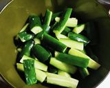 ゆで鶏胸肉ときゅうりのわさび和え作り方3写真