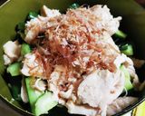 ゆで鶏胸肉ときゅうりのわさび和え作り方5写真