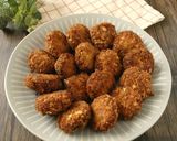 たっぷり筍のひとくちメンチカツ作り方6写真