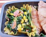 高校生男子お弁当24年4月19日作り方2写真