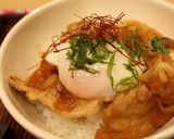 新玉ねぎたっぷりの豚丼作り方7写真