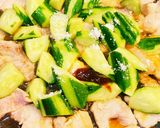 ホント？！我が家の♡きゅうりde豚肉炒め作り方5写真