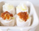 簡単おつまみ【カマンベールのネギ味噌焼き作り方2写真