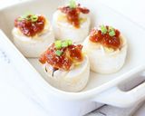 簡単おつまみ【カマンベールのネギ味噌焼き作り方3写真