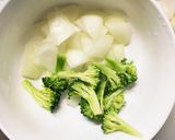 レンジ簡単きな粉ニラ玉生姜あん味甘酢酢豚作り方9写真