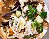 レンジ簡単きな粉ニラ玉生姜あん味甘酢酢豚作り方14写真