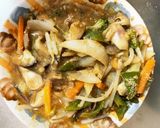 レンジ簡単きな粉オイスター焼肉味甘酢酢豚作り方17写真