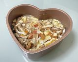 林檎入り♡焼き鳥缶の炊き込みご飯作り方3写真
