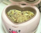 林檎入り♡焼き鳥缶の炊き込みご飯作り方5写真