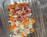簡単離乳食☆なんちゃって手掴みオムライス作り方1写真