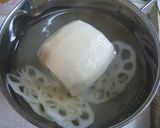 バター風味❤れんこんチーズもち作り方1写真