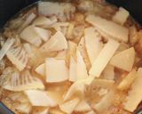 市販のだしパックでたけのこご飯作り方3写真