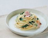 ほうれん草の黒酢クリームパスタ作り方8写真