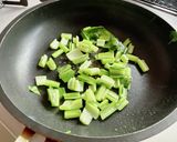 黒コショウ角煮と小松菜炒め作り方3写真