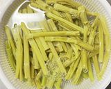 【簡単】いたどりのきんぴら(下処理から)作り方3写真