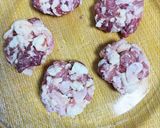 はんぺんと豚こま肉のつくねトースター焼き作り方4写真