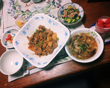 豚もも肉とタケノコと枝豆を焼肉のタレで！作り方6写真