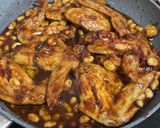 ♡どえりゃ〜旨い♡手羽先の赤味噌うま煮♡作り方7写真