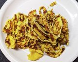 中島菜手延べうどんでホットプレート瓦そば作り方6写真