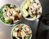 簡単きな粉油淋鶏味ツナ根菜茄子野菜炒め作り方9写真