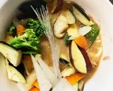簡単きな粉油淋鶏味ツナ根菜茄子野菜炒め作り方16写真