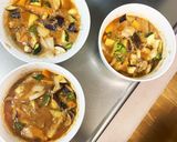 簡単きな粉油淋鶏味ツナ根菜茄子野菜炒め作り方20写真