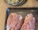 ＊鶏むね肉の紙包み蒸し＊作り方1写真