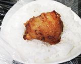 おにぎり（唐揚げ　梅）弁当用作り方2写真