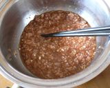 ■□　ニラ入り鶏ごぼうおかず味噌　□■作り方2写真