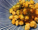毎日の納豆●カレールーをかけてカレー納豆作り方1写真