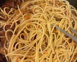 ラム肉のラグーソースパスタ作り方13写真