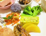 唐揚げ・たけのこごはんの春の夕飯メニュー作り方3写真