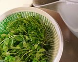 豚肉と豆苗シャキ和え作り方1写真