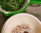 豚肉と豆苗シャキ和え作り方5写真