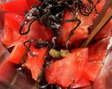 簡単!さっぱり!洋風☆トマトと塩昆布和え作り方1写真