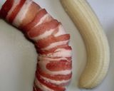 肉巻きバナナフライ作り方2写真