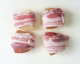 りんごの豚バラ肉巻き串カツ作り方4写真