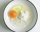 りんごの豚バラ肉巻き串カツ作り方6写真