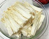 簡単♪ヘルシー♪えのきの梅肉和え作り方1写真
