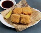 りんごの豚バラ肉巻き串カツ作り方15写真