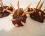 * *はりねずみチョコ* *作り方10写真