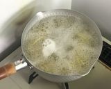 焼きリンゴと生ハムのパスタ作り方5写真