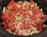 ロマンあふれるチキントマト煮込み作り方3写真