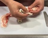 わかめ入り竹輪肉巻き作り方3写真